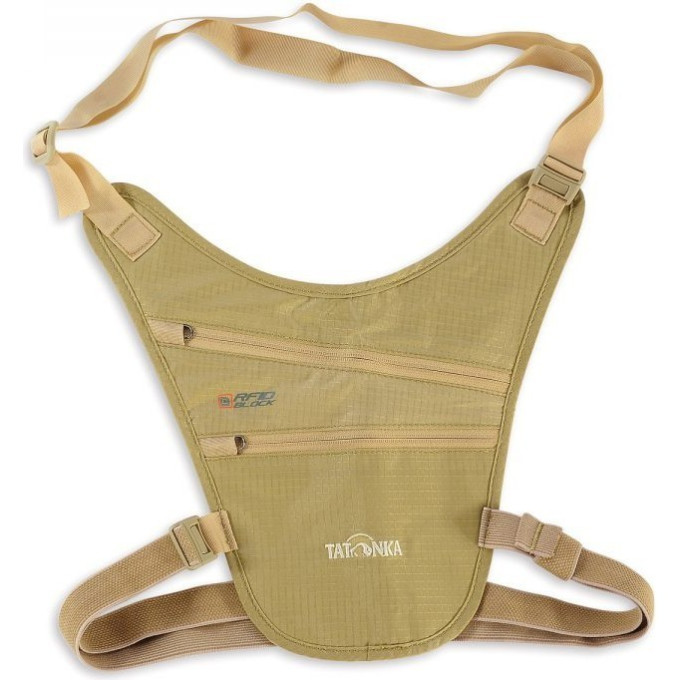 Шейный кошелек TATONKA SKIN CHEST HOLSTER RFID с защитой RFID B, natural 2961,225,225 - natural
